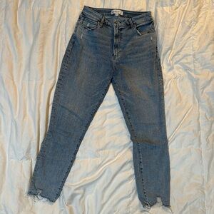 w’s abercrombie high rise skinny jeans